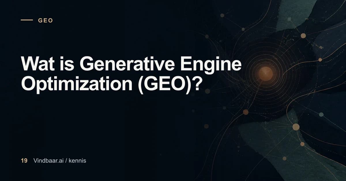 Redactionele illustratie bij Wat is Generative Engine Optimization (GEO)?