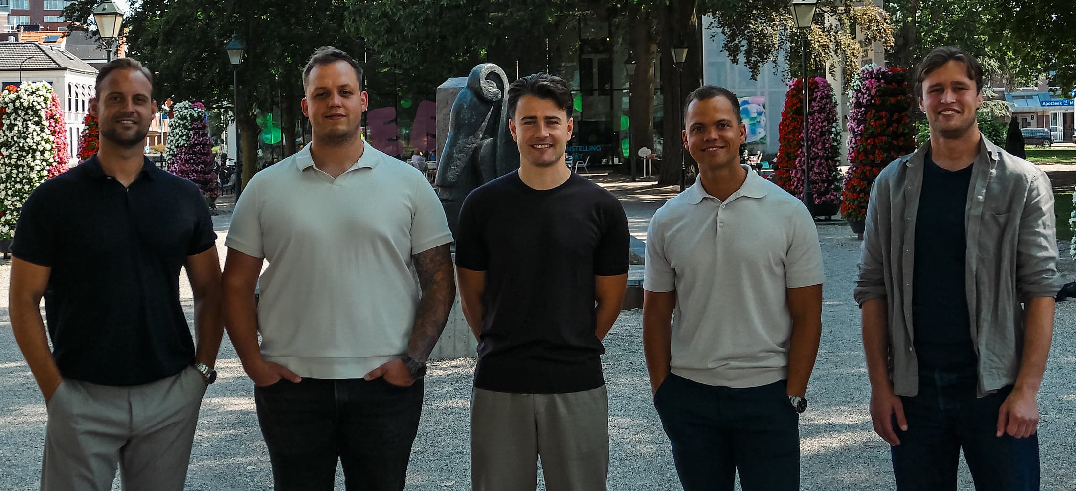 Het volledige team van Vindbaar.ai in Oss